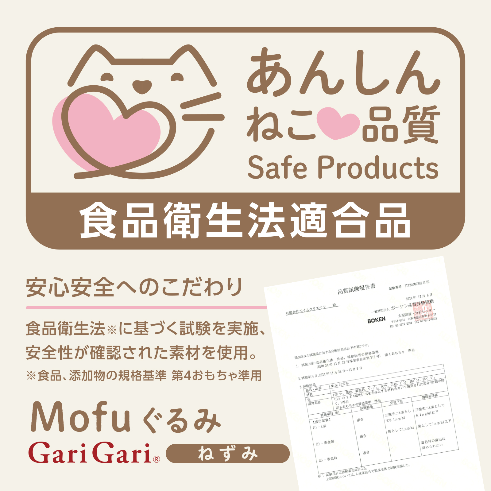 エイムクリエイツ Mofuぐるみ(ねずみ)